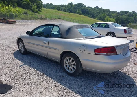 2005 Chrysler Sebring Gtc из США, поврежденный, VIN 1C3EL75R25N622045